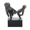 10" Black Polystone Traditional Pinky Swear Sculpture